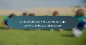 James Rodríguez: VM-påvirkning, Copa América-bidrag, landsholdsarv